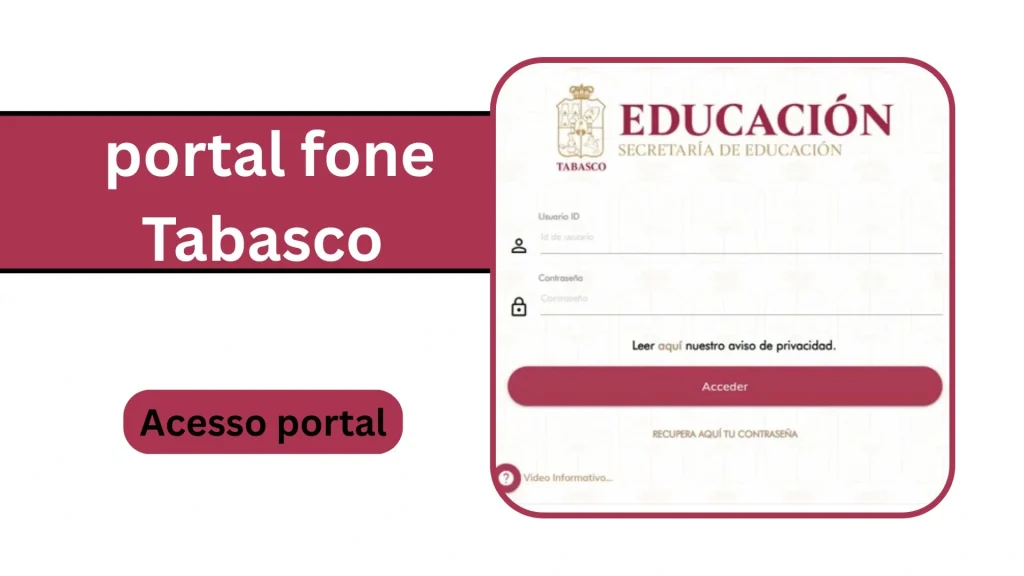 Banner promocional de Portal FONE Tabasco